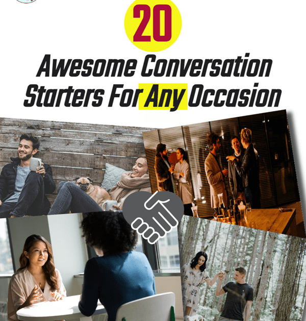 FREE eBook - 20 Awesome Conversation Starters!