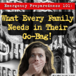 Emergency Preparedness 101: What Every Family Needs in Their Go-Bag