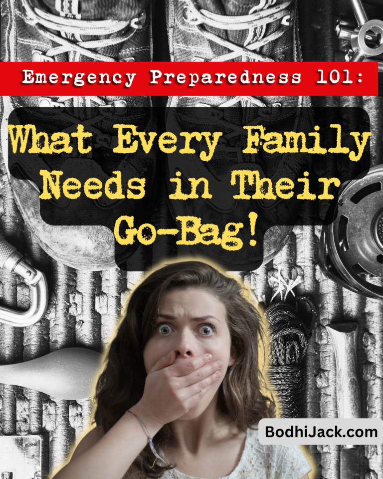 Emergency Preparedness 101: What Every Family Needs in Their Go-Bag