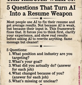 Fix Your Resume with AI (The Right Way)